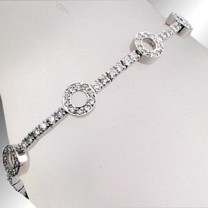 Diamond Bracelet 2.29TDW 14KT White Gold